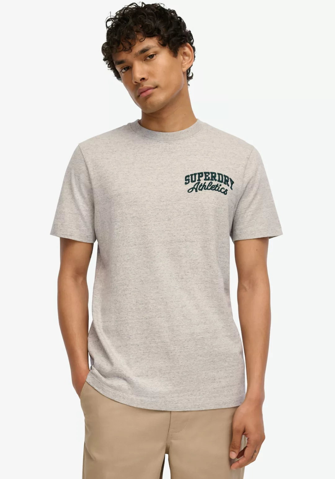 Superdry Kurzarmshirt "EMBROIDER SUPERSTATE LOGO TEE" günstig online kaufen