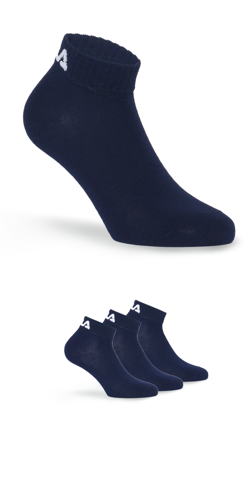 Fila Kurzsocken "UNISEX INVISIBLE PLAIN SOCKS", (3 Paar), mit Logostickerei günstig online kaufen