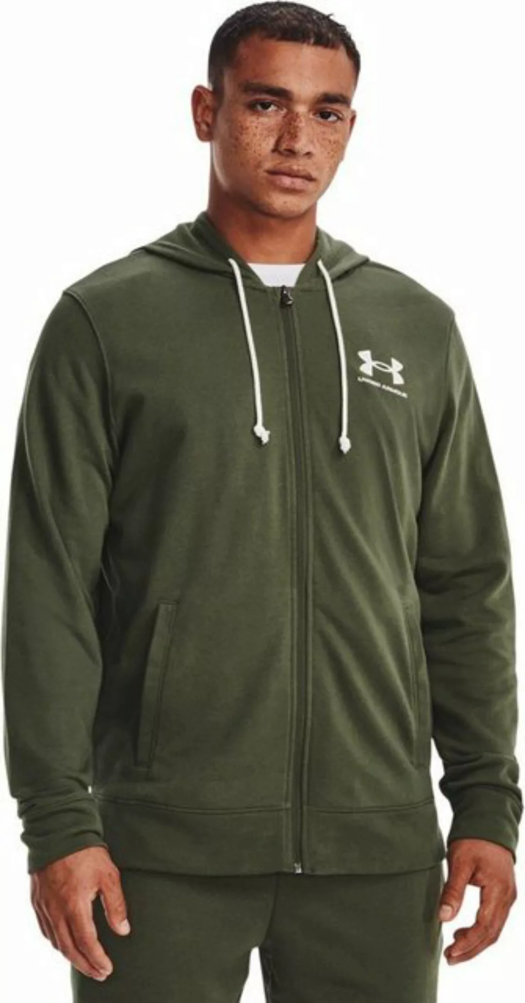 Under Armour® Sweatjacke UA Rival Terry mit durchgehendem Zip günstig online kaufen