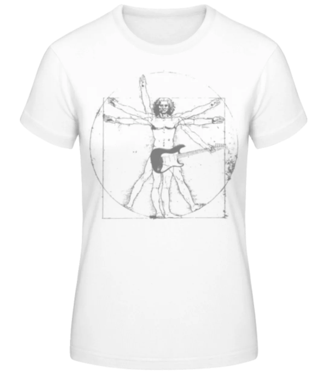 Da Vinci Vitruvian Rock · Frauen Basic T-Shirt günstig online kaufen