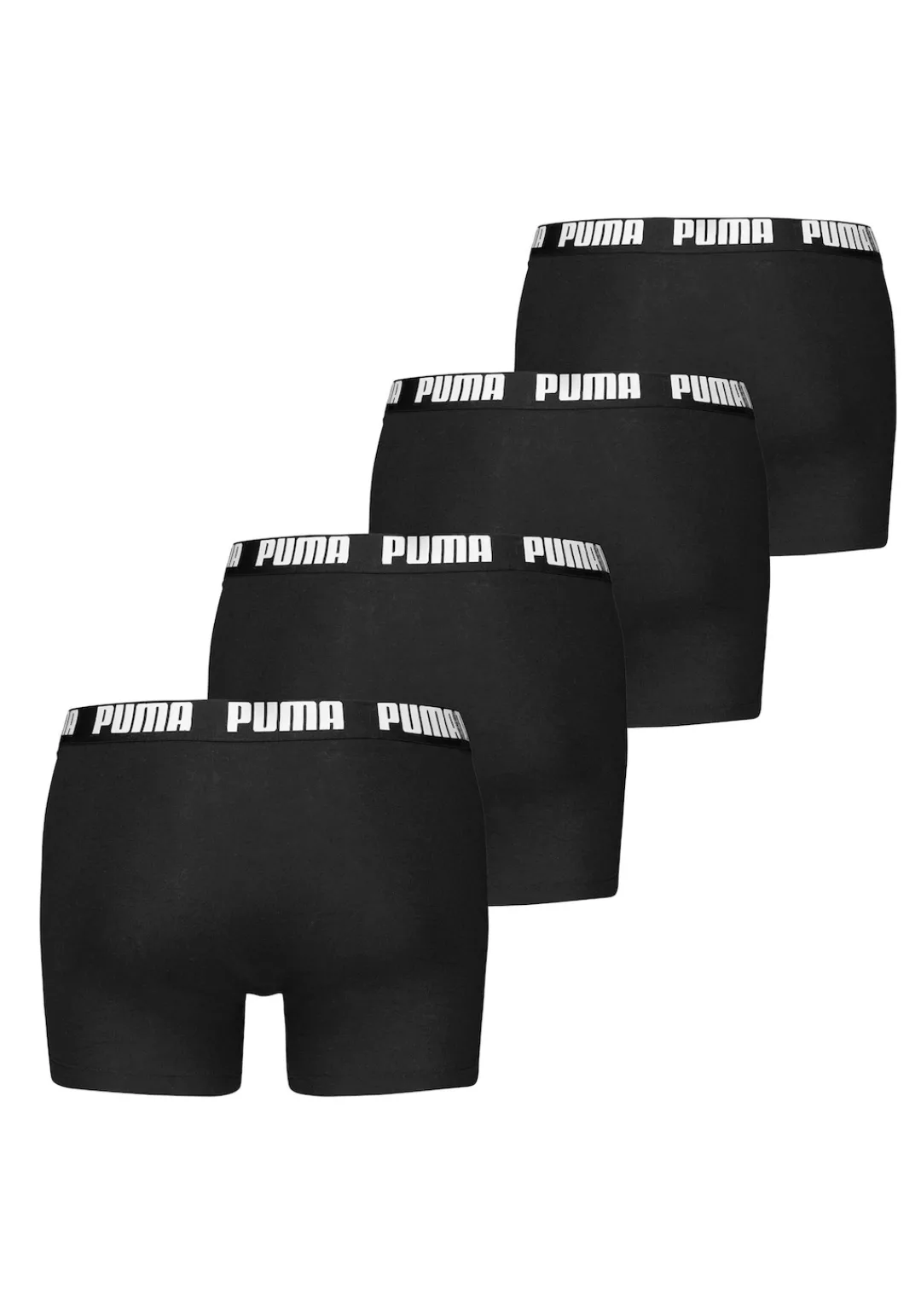 Puma 4-er Set Boxer Briefs Schwarz günstig online kaufen