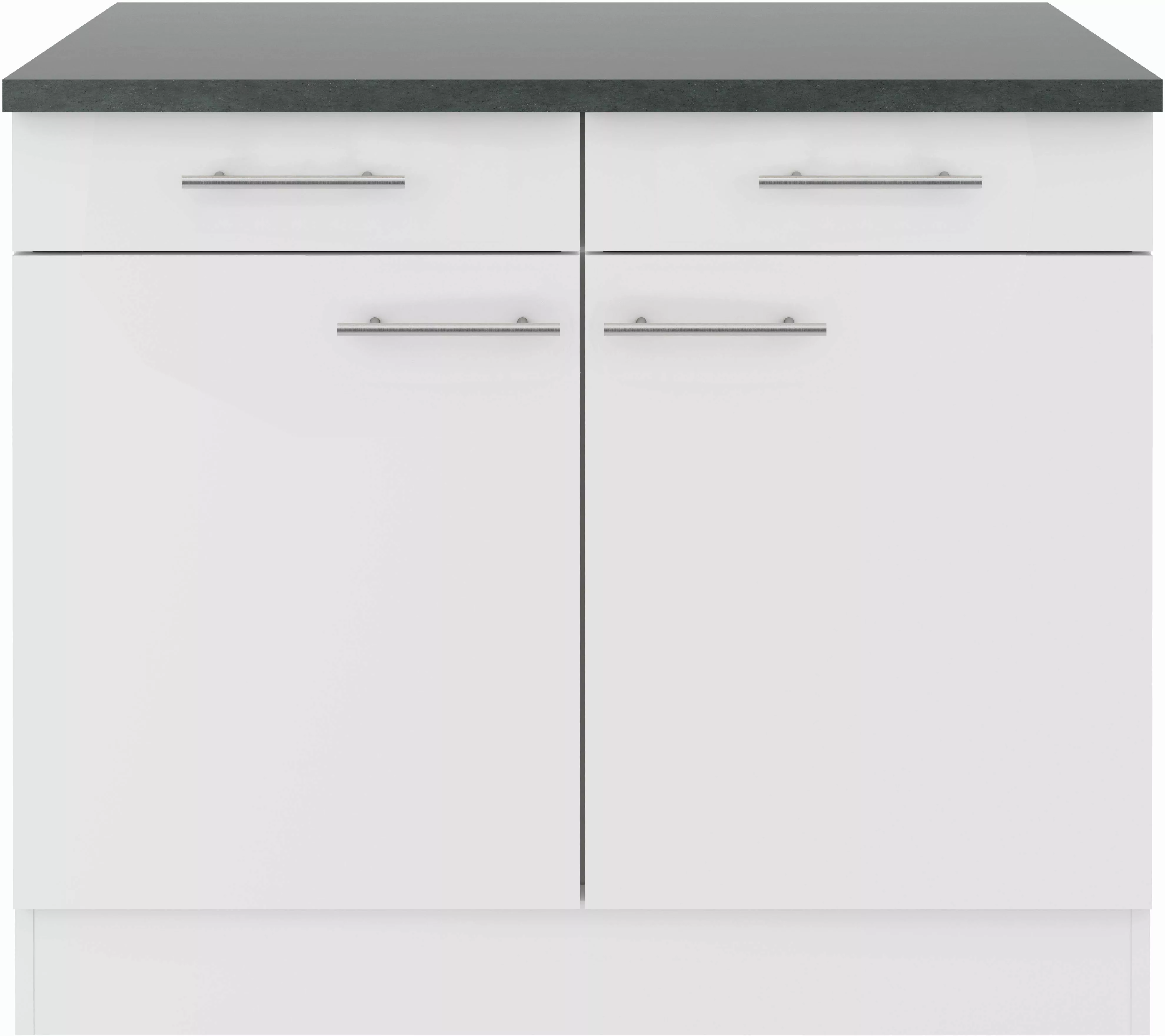 OPTIFIT Unterschrank "Bella", Breite 100 cm, mit 2 Türen und 2 Schubkästen günstig online kaufen