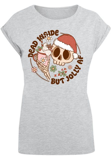 F4NT4STIC T-Shirt Dead inside but jolly AF Weihnachten Premium Qualität, We günstig online kaufen