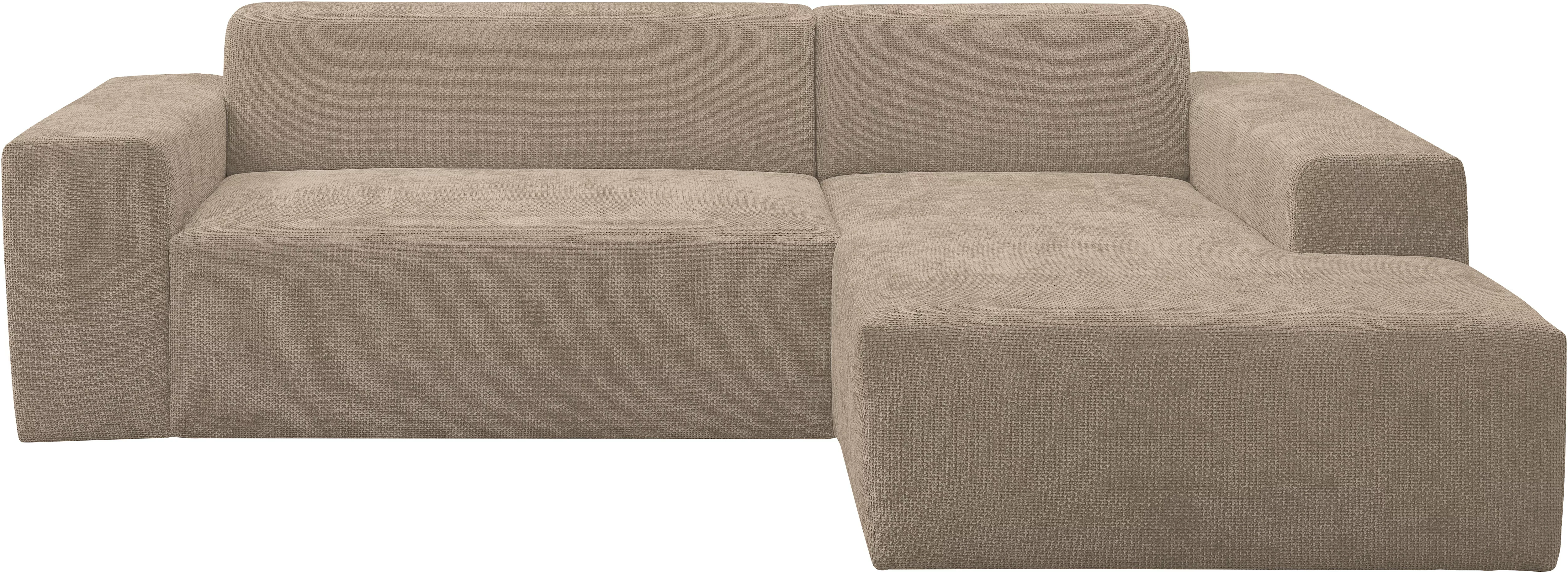 WERK2 Ecksofa "Zeus-L", Curvy Trend Ecksofa mit urbaner Optik günstig online kaufen