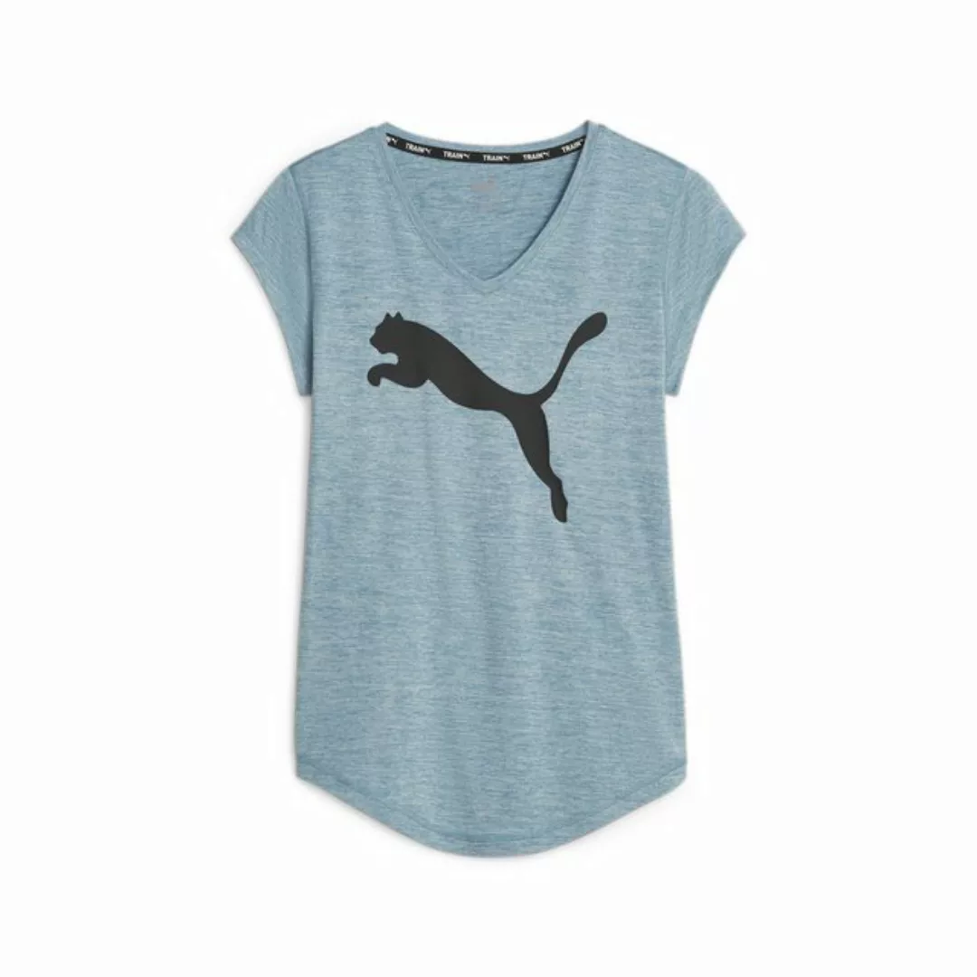 CARE OF BY PUMA Kurzarmshirt Puma W Train Favorite Heather Cat Tee Damen günstig online kaufen