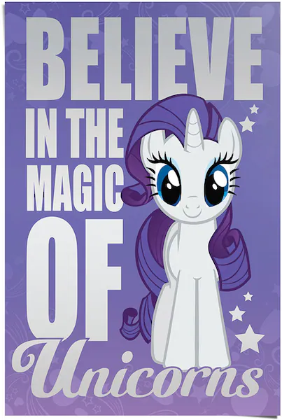 Reinders! Poster »My little Pony Unicorn«, (1 St.) günstig online kaufen