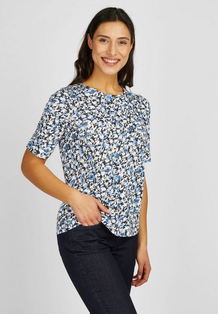 Rabe Print-Shirt Rabe T-Shirt mit Minimalmuster günstig online kaufen