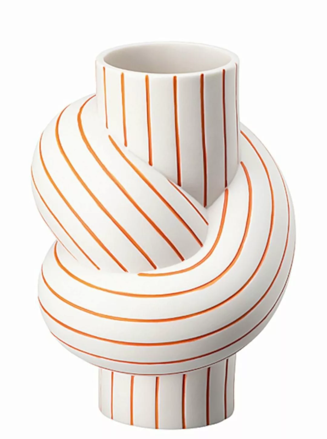 Rosenthal Vasen Node Stripes Mango Vase 11,7 cm (weiss) günstig online kaufen