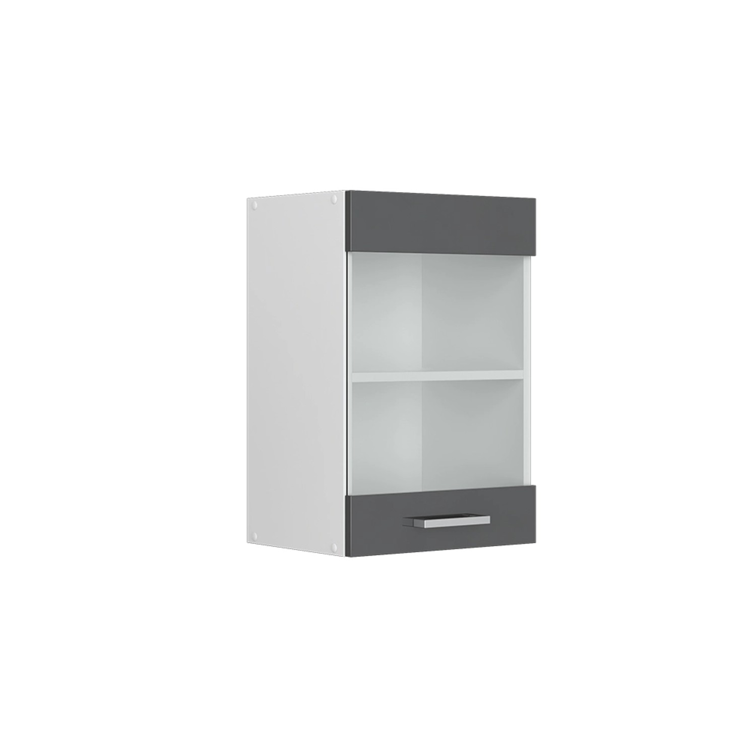 Vicco Glashängeschrank R-Line, Anthrazit Hochglanz/Weiß, 40 günstig online kaufen