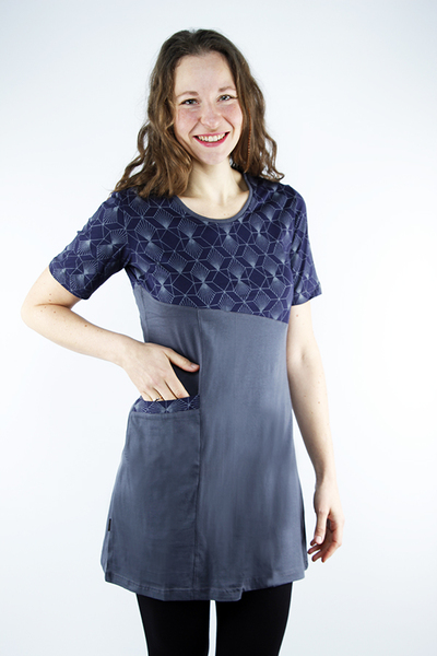 Fairtrade Damen Kurzarmkleid Aus Bio-baumwolle Hanni günstig online kaufen