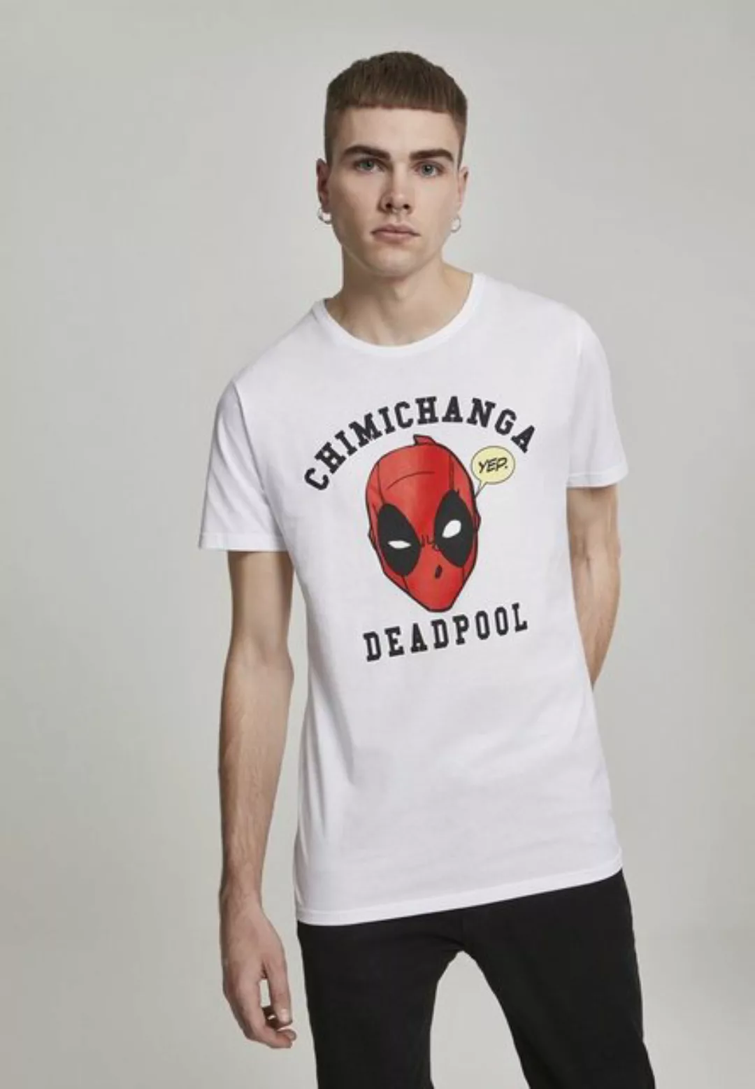 Merchcode T-Shirt Merchcode Herren Deadpool Chimichanga Tee (1-tlg) günstig online kaufen
