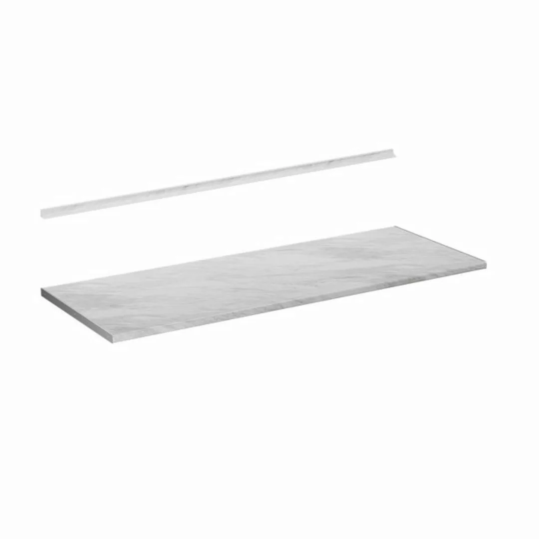 Vicco Unterschrank R-Line, Marmor Weiß, 160 cm günstig online kaufen