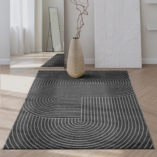 the carpet Teppich »Santo Plus«, rechteckig, 5 mm Höhe, Plus moderner robus günstig online kaufen