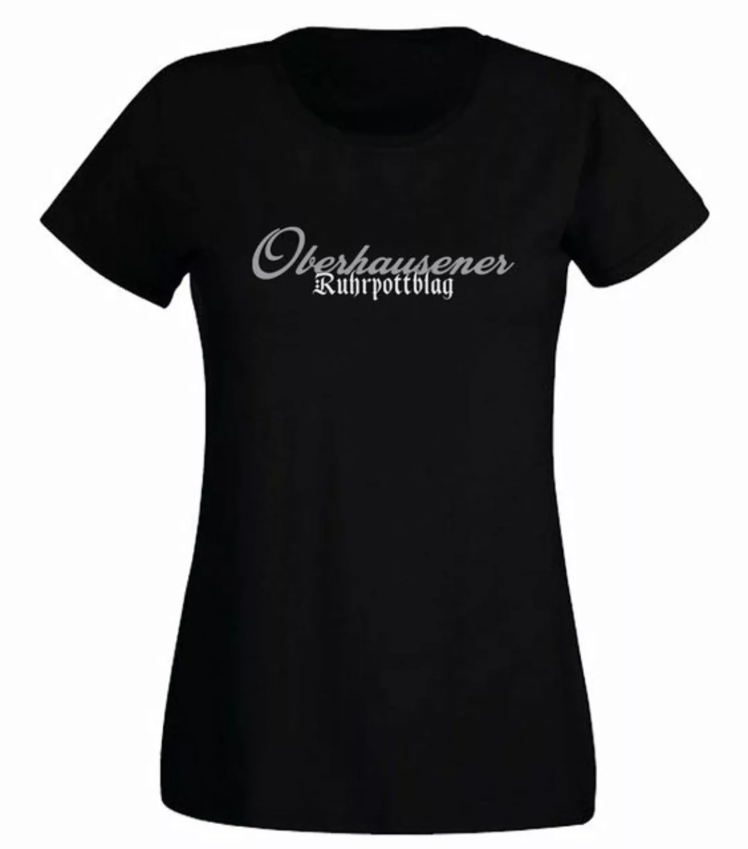 G-graphics T-Shirt Oberhausener Ruhrpottblag Slim-fit Damen T-Shirt mit Ruh günstig online kaufen