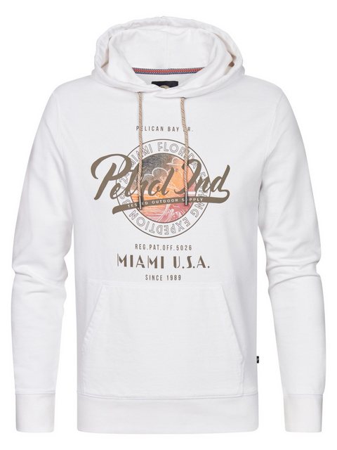 Petrol Industries Sweatshirt Hoodie mit Aufdruck Biscuit günstig online kaufen