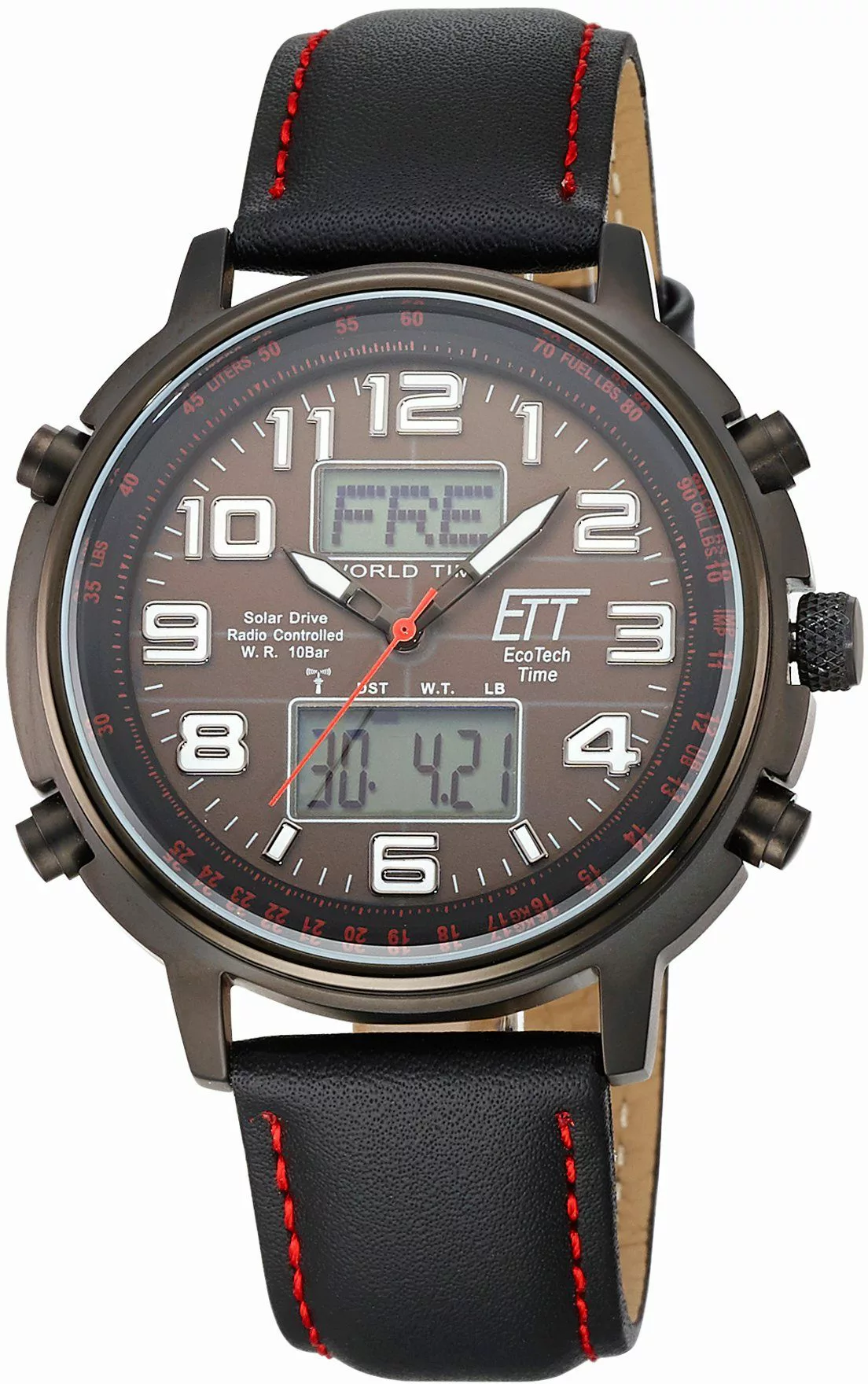 ETT Funkchronograph Hunter EGS-11452-22L, Armbanduhr, Herrenuhr, günstig online kaufen