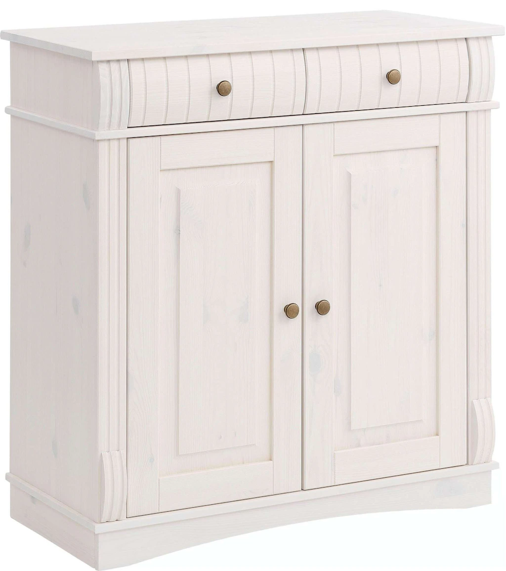 Home affaire Kommode "Teresa Sideboard nur 2 Schubkästen", aus massiver Kie günstig online kaufen