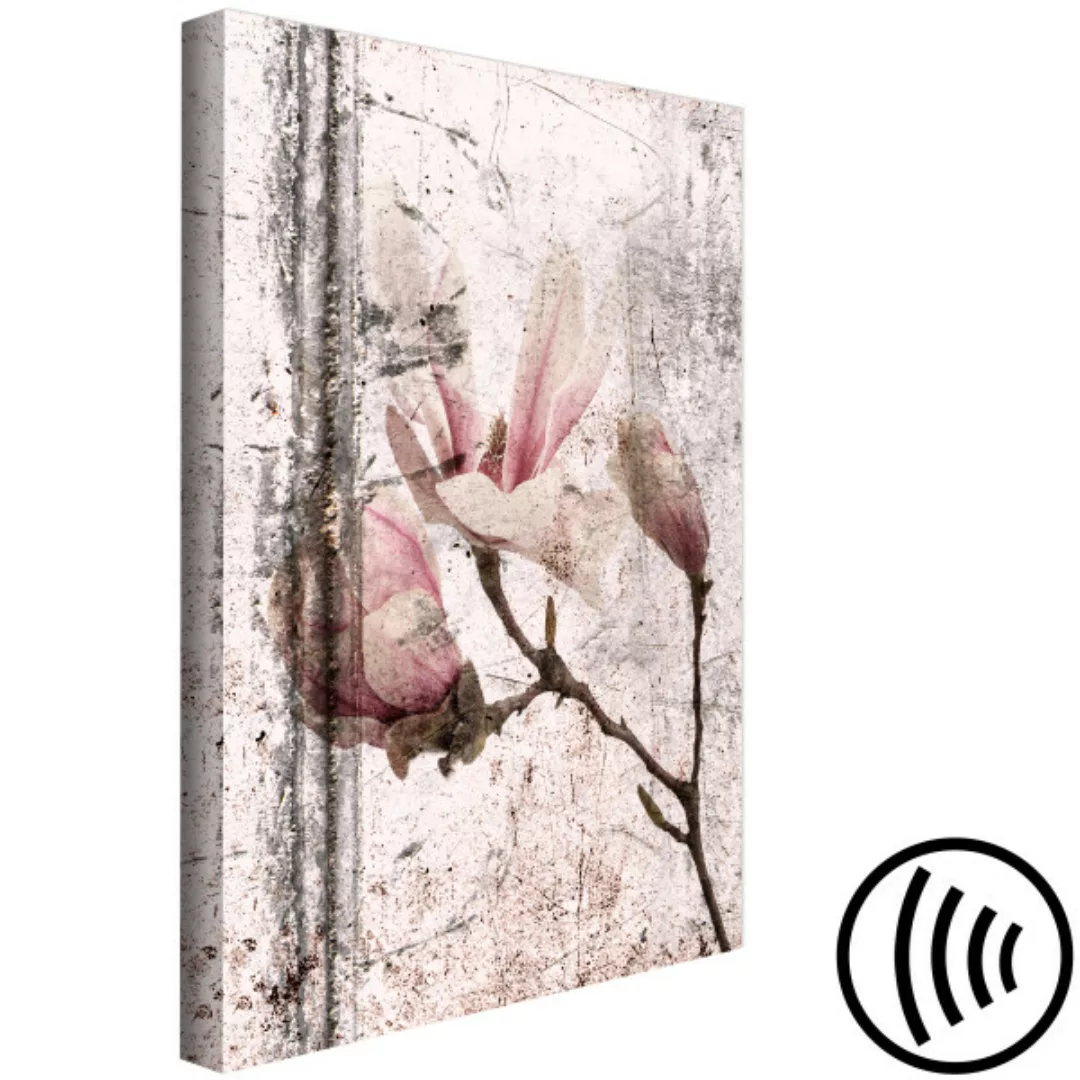 Leinwandbild Exquisite Magnolia (1 Part) Vertical XXL günstig online kaufen