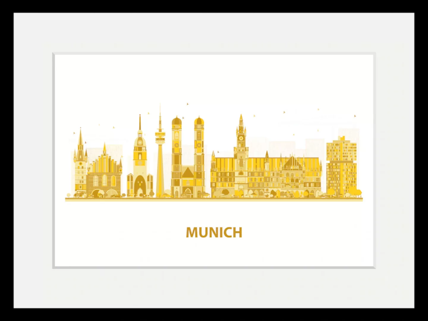 queence Bild "Munich Goldstadt", Städte, (1 St.) günstig online kaufen