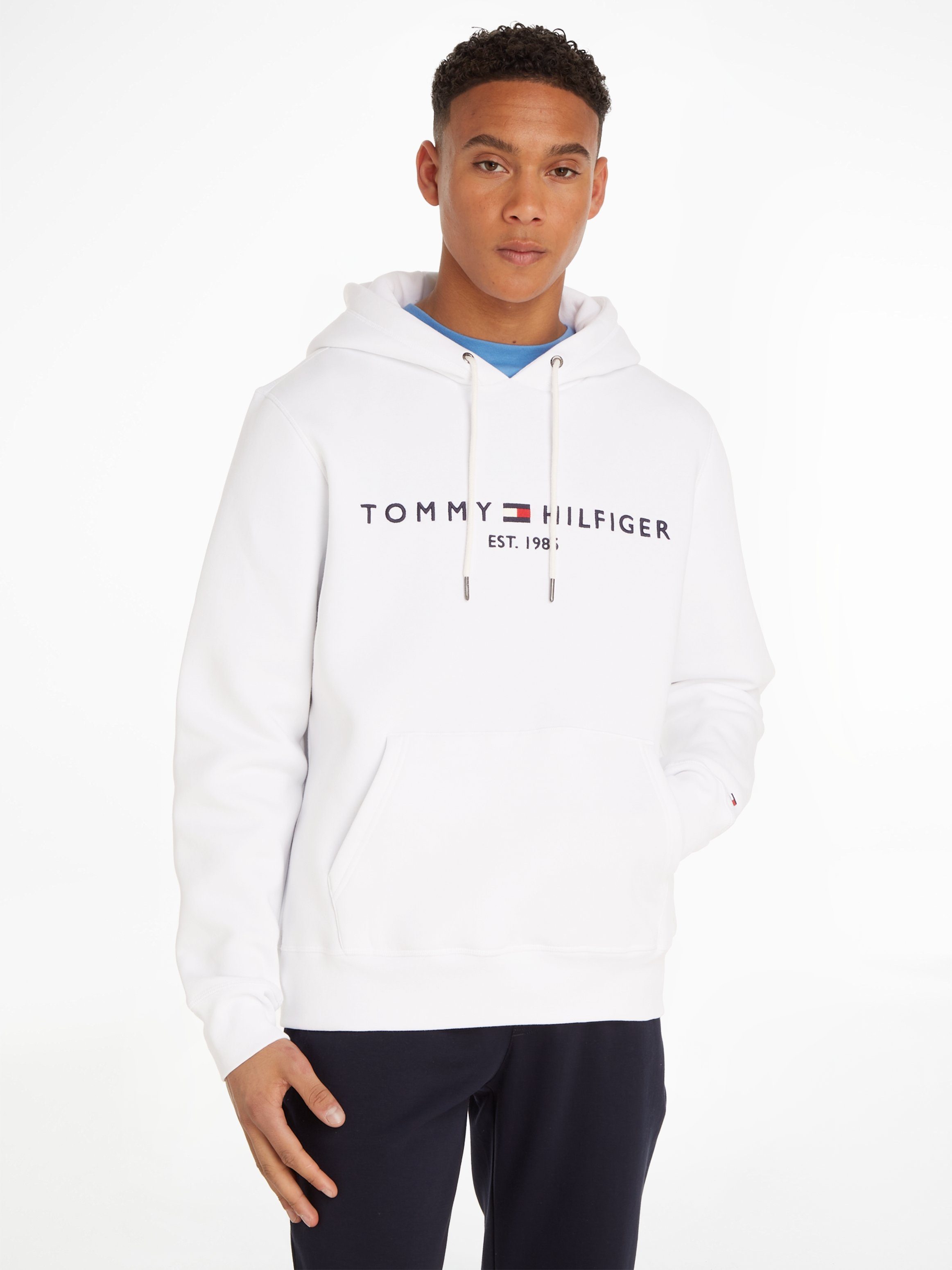 Tommy Hilfiger Kapuzensweatshirt TOMMY LOGO HOODY günstig online kaufen
