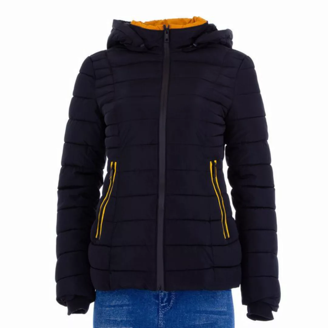 Ital-Design Winterjacke Damen Elegant (87256439) Kapuze (abnehmbar) Gefütte günstig online kaufen