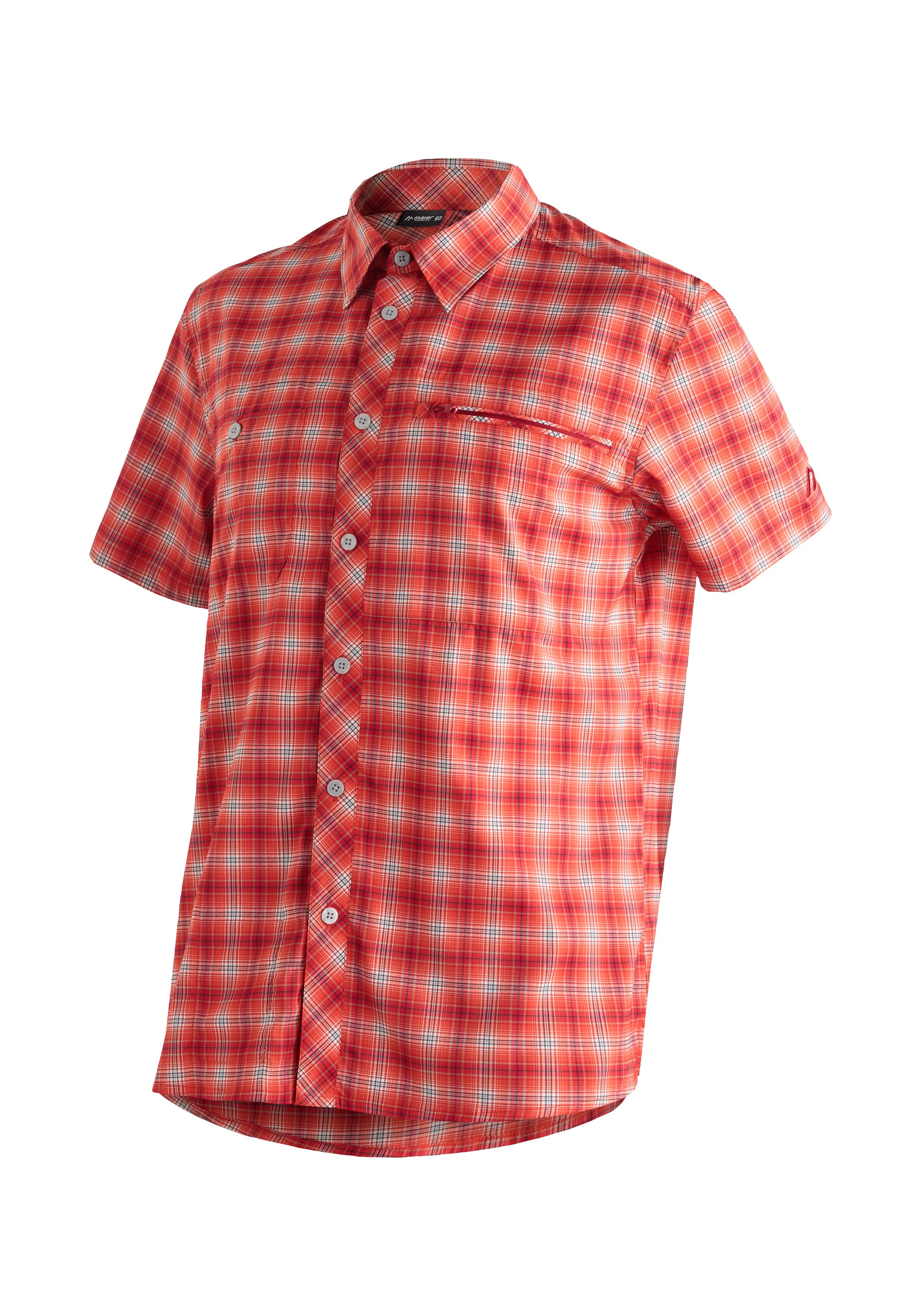 Maier Sports Outdoorhemd "Kasen S/S M", kurzarm Herrenhemd, atmungsaktives günstig online kaufen
