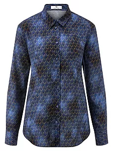 Long-Bluse Peter Hahn blau günstig online kaufen