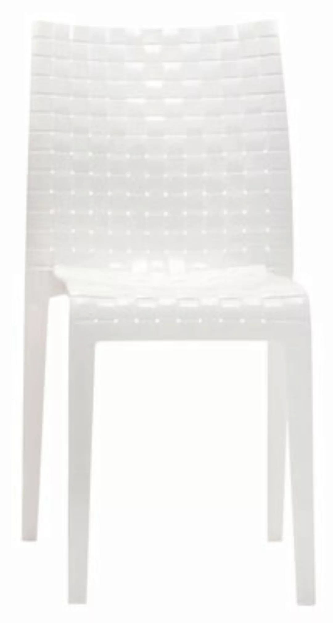 Stapelbarer Stuhl Ami Ami plastikmaterial weiß - Kartell - Weiß günstig online kaufen