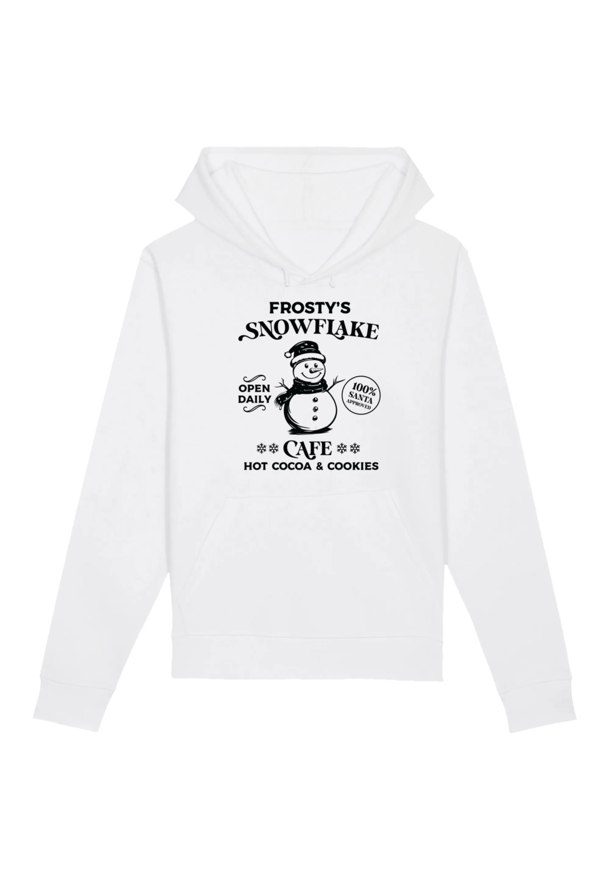 F4NT4STIC Kapuzenpullover "Frostys Snowflake Cafe Retro Weihnachten", Premi günstig online kaufen