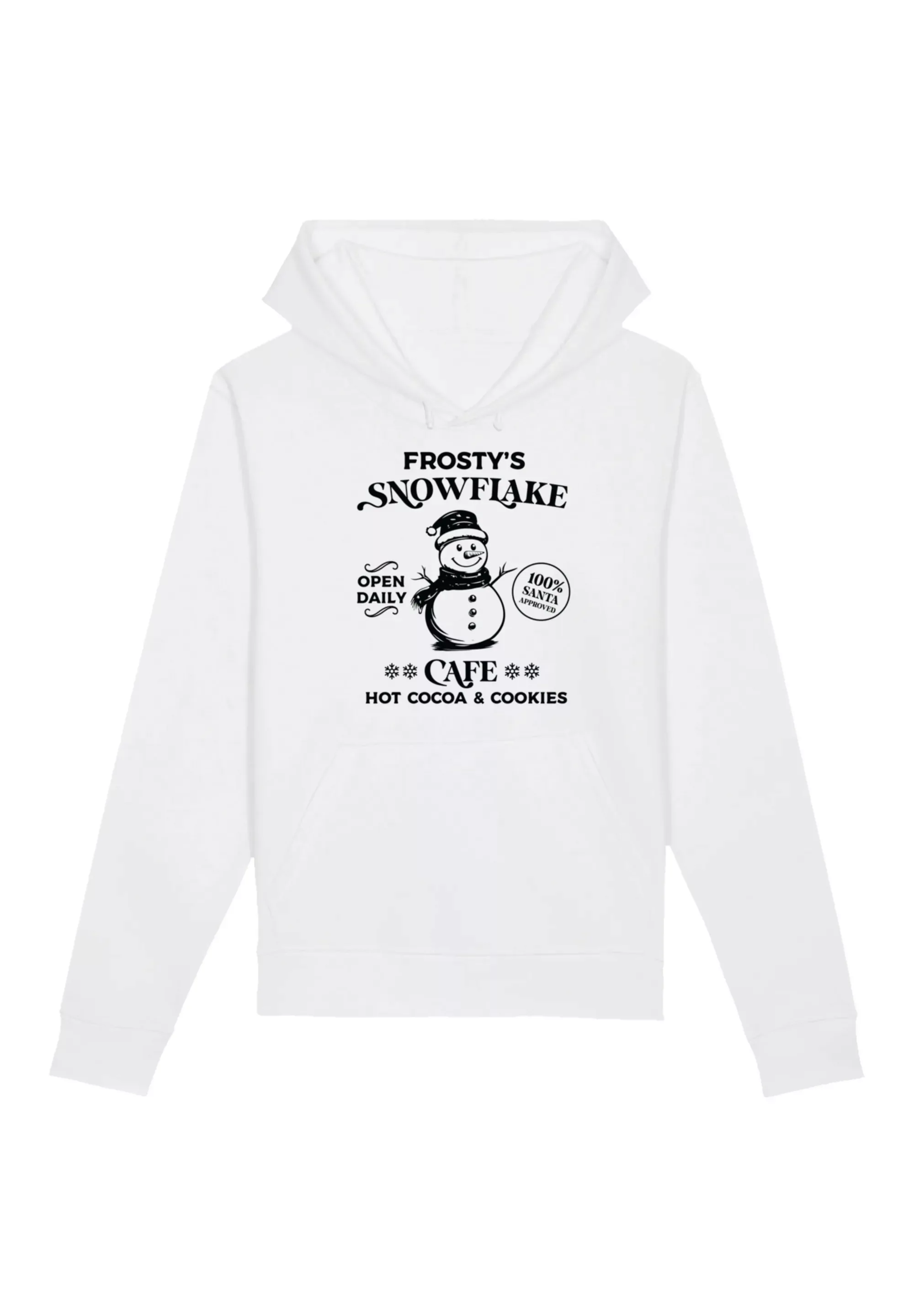 F4NT4STIC Kapuzenpullover "Frostys Snowflake Cafe Retro Weihnachten", Premi günstig online kaufen