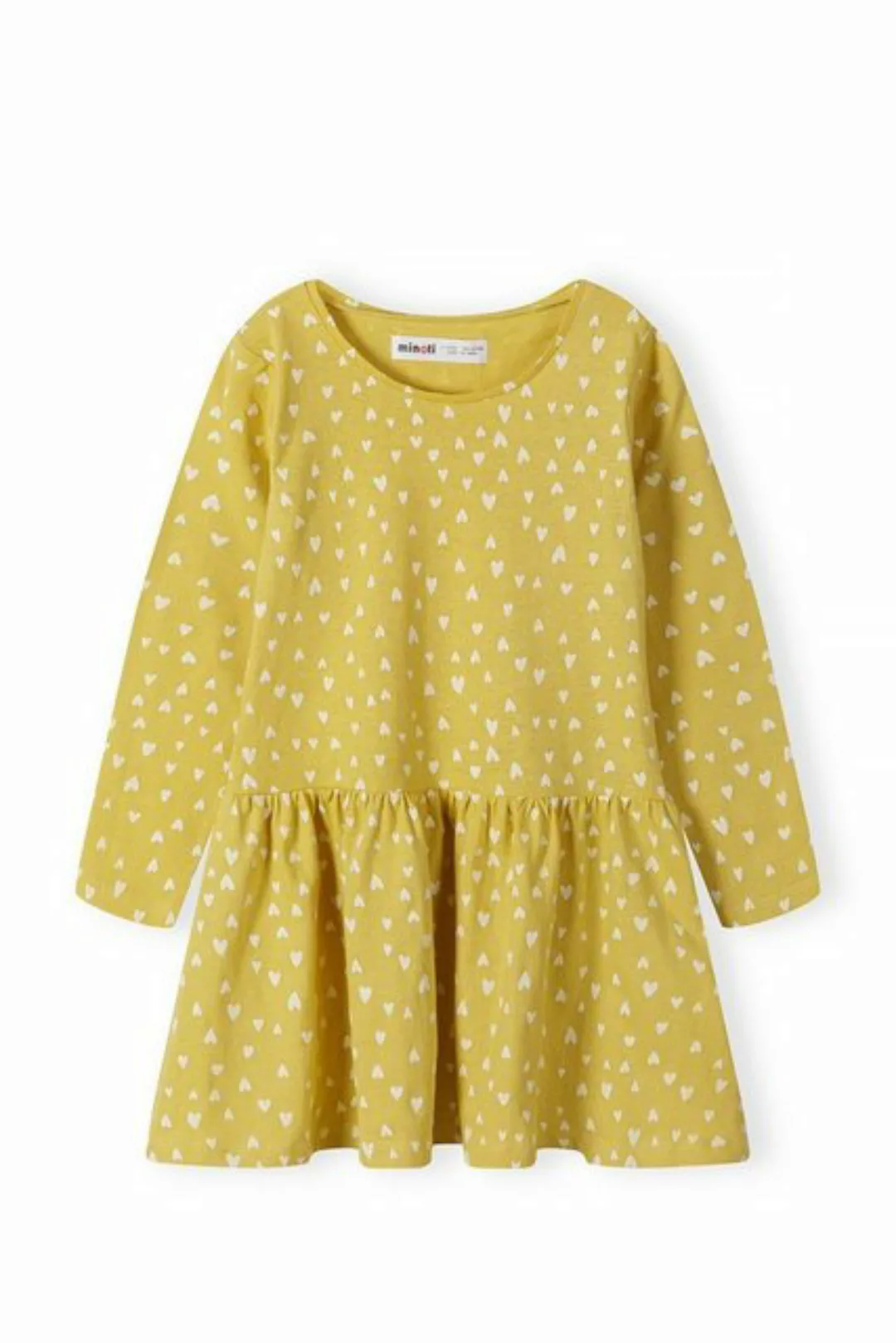 MINOTI Jerseykleid Langarmkleid mit Print (1y-8y) günstig online kaufen