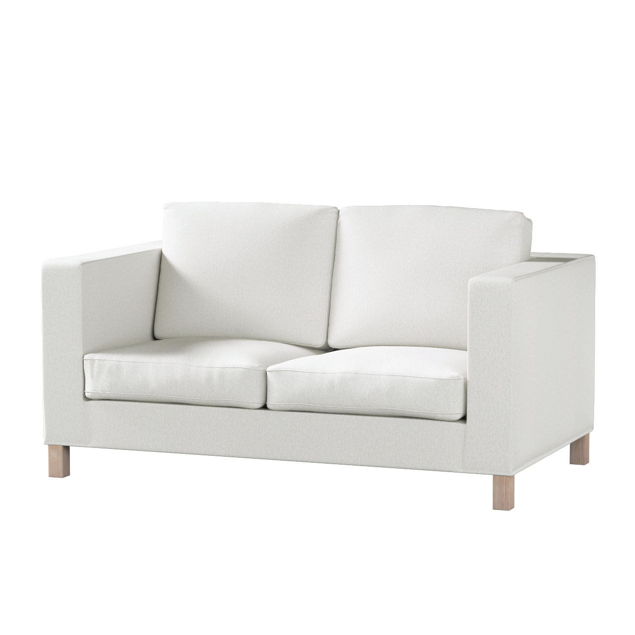 Bezug für Karlanda 2-Sitzer Sofa nicht ausklappbar, kurz, creme, 60cm x 30c günstig online kaufen