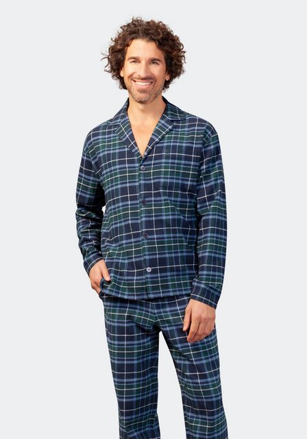 Hajo 5-Pocket-Hose Pyjama, Premium Cotton/Flanell günstig online kaufen