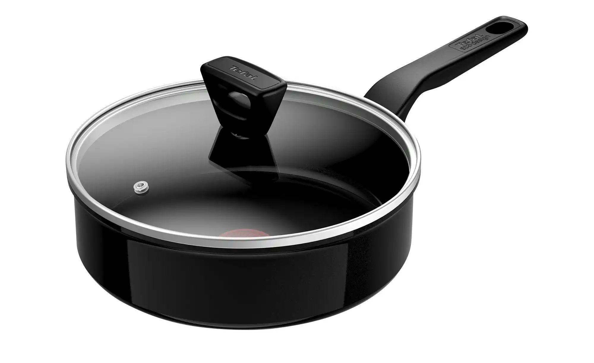 Tefal Schmorpfanne  Renew Black ¦ schwarz ¦ Aluminium Ø: 24 Töpfe & Pfannen günstig online kaufen