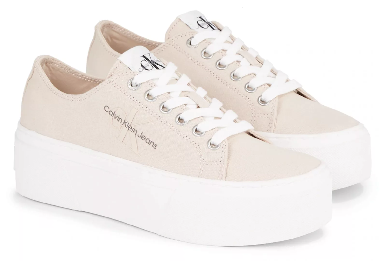 Calvin Klein Jeans Plateausneaker "JENNA 19T *I", mit Logoschriftzug, Freiz günstig online kaufen