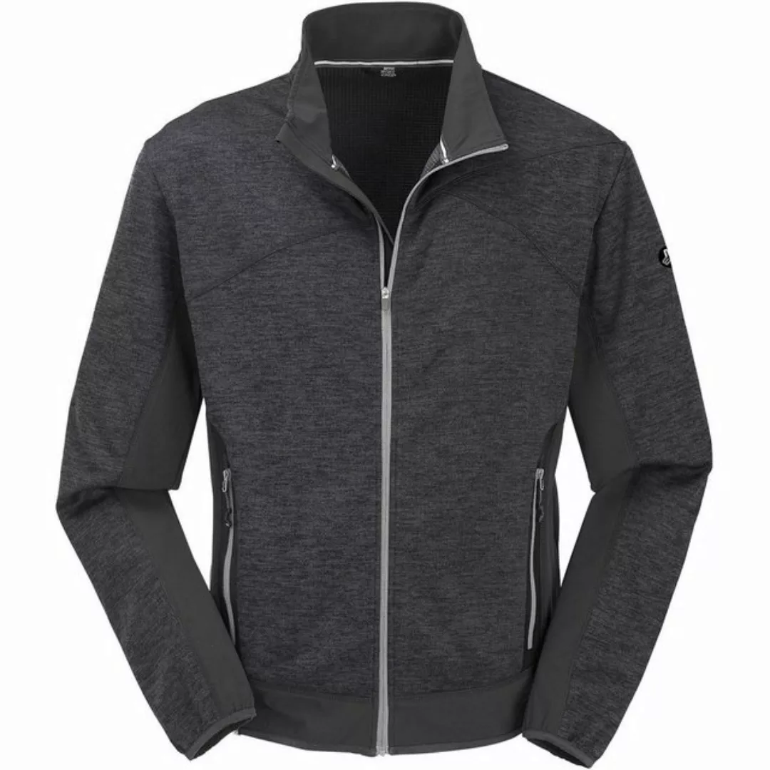 Maul Fleecejacke Falzeben 2XT-Hybrid Fleecejack SCHWARZ/ANTHRA günstig online kaufen