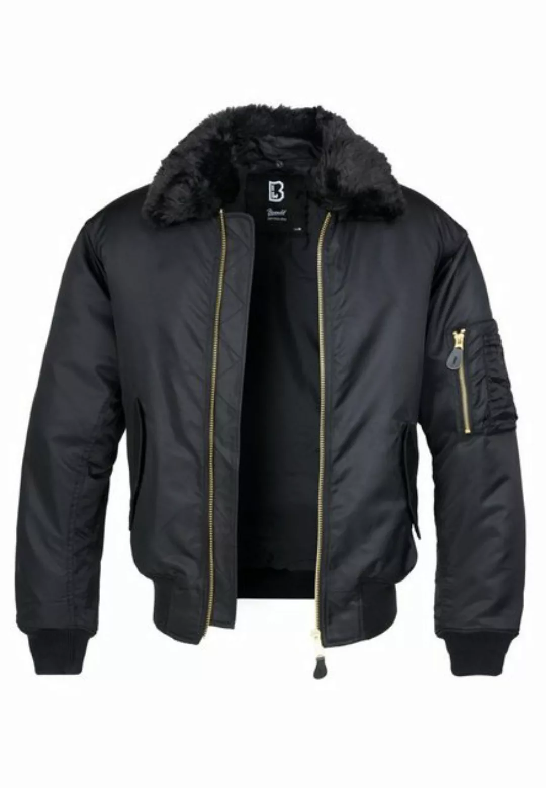 Brandit Winterjacke Herren MA2 Jacket Fur Collar (1-St) günstig online kaufen