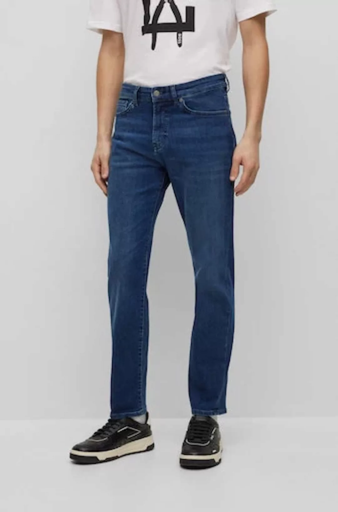 BOSS ORANGE Straight-Jeans Re.Maine BC-P mit Markenlabel günstig online kaufen
