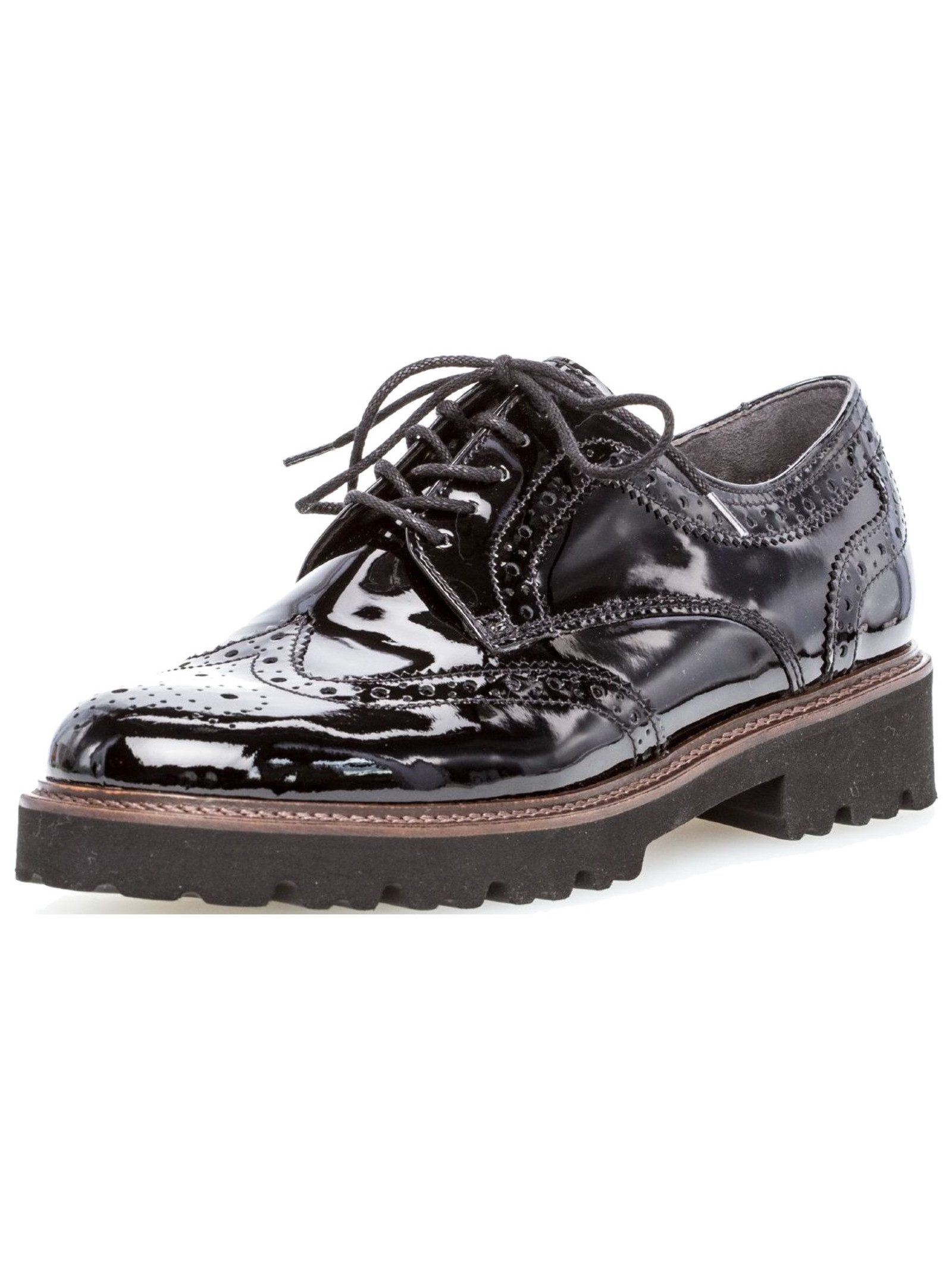 Gabor Gabor Halbschuhe Nappaleder Schnürschuh günstig online kaufen