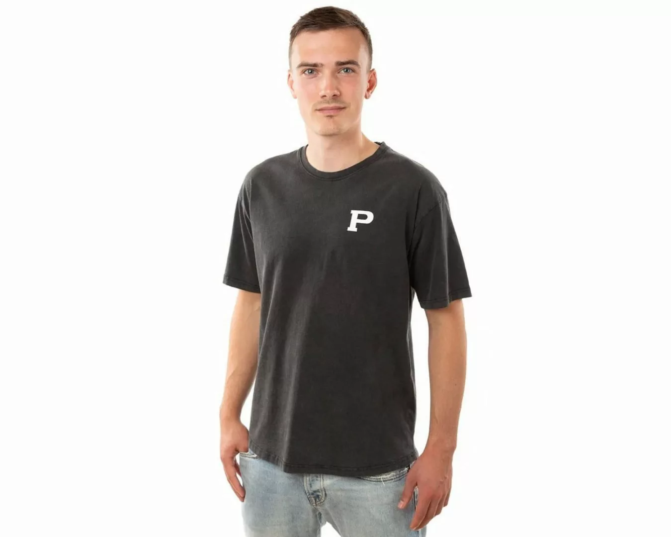 Platzangst T-Shirt T-Shirt Breakthrough Schwarz (1-tlg) günstig online kaufen