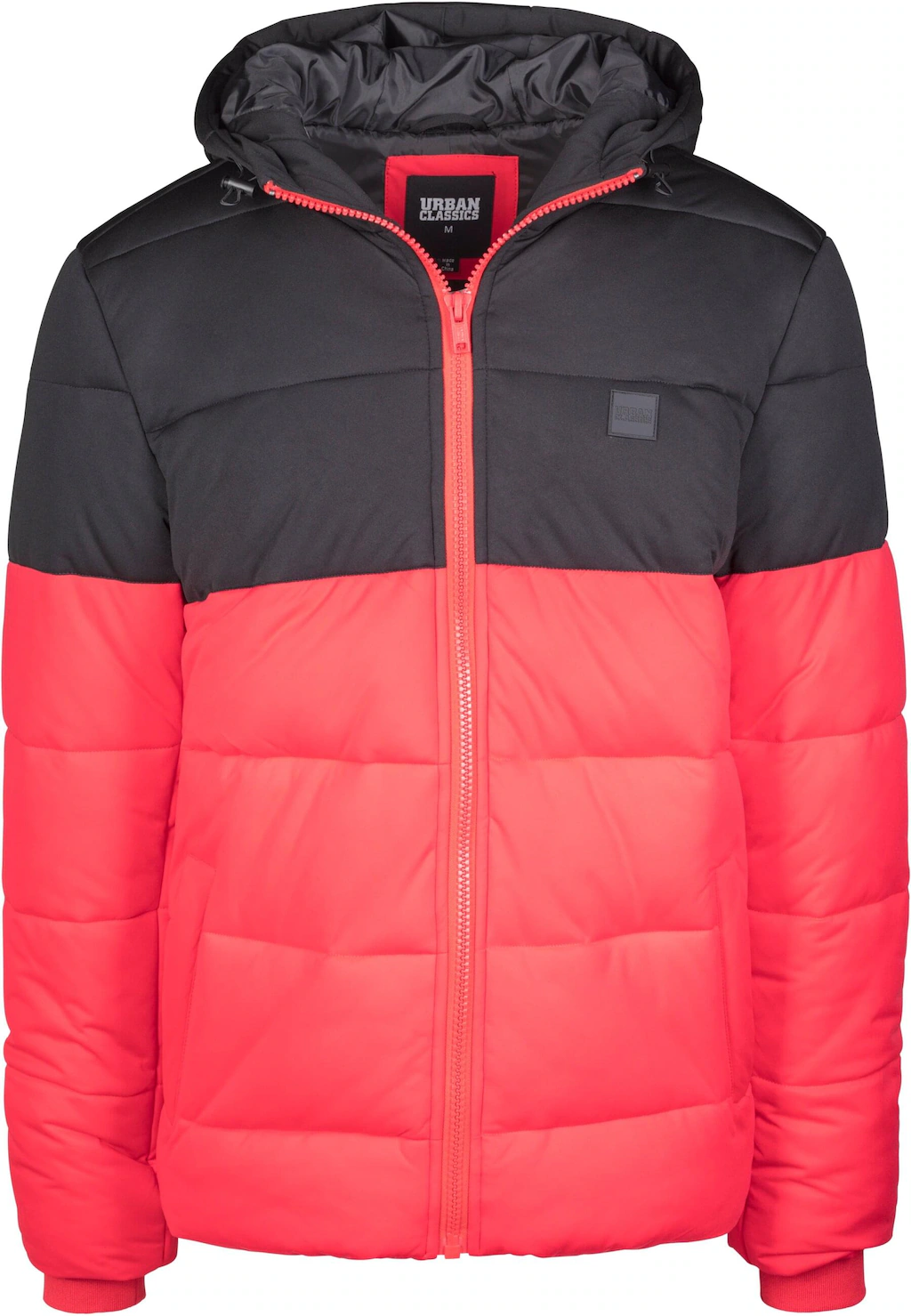 URBAN CLASSICS Winterjacke "Urban Classics Herren Hooded 2-Tone Puffer Jack günstig online kaufen