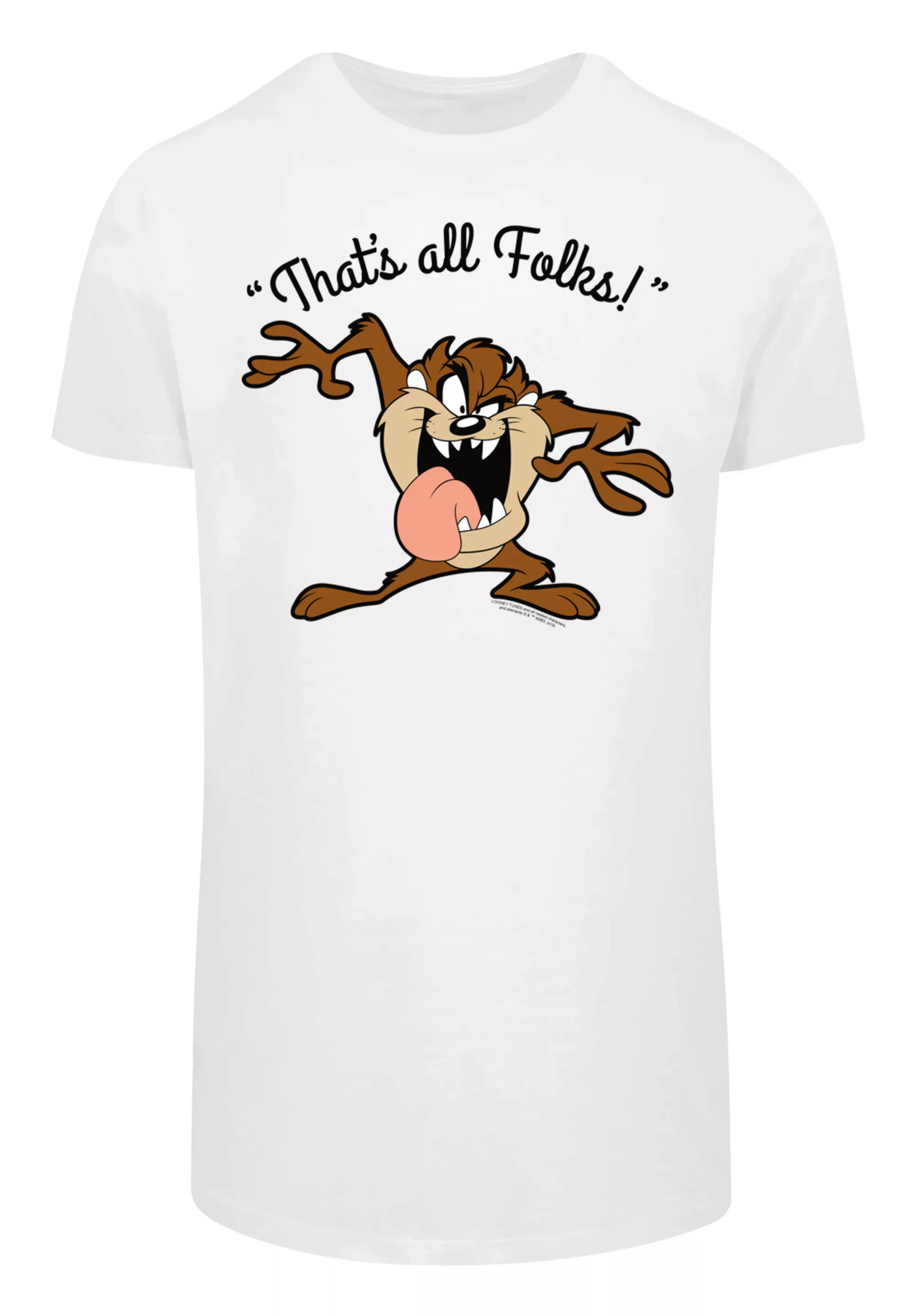 F4NT4STIC T-Shirt "Looney Tunes Taz Thats All Folks", Print günstig online kaufen