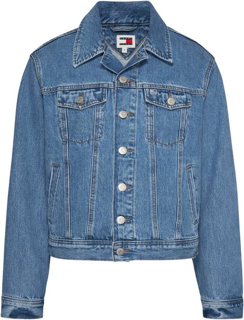 Tommy Jeans Jeansjacke MOM CLS JACKET BH0034 mit Tommy Jeans Logo-Badge günstig online kaufen