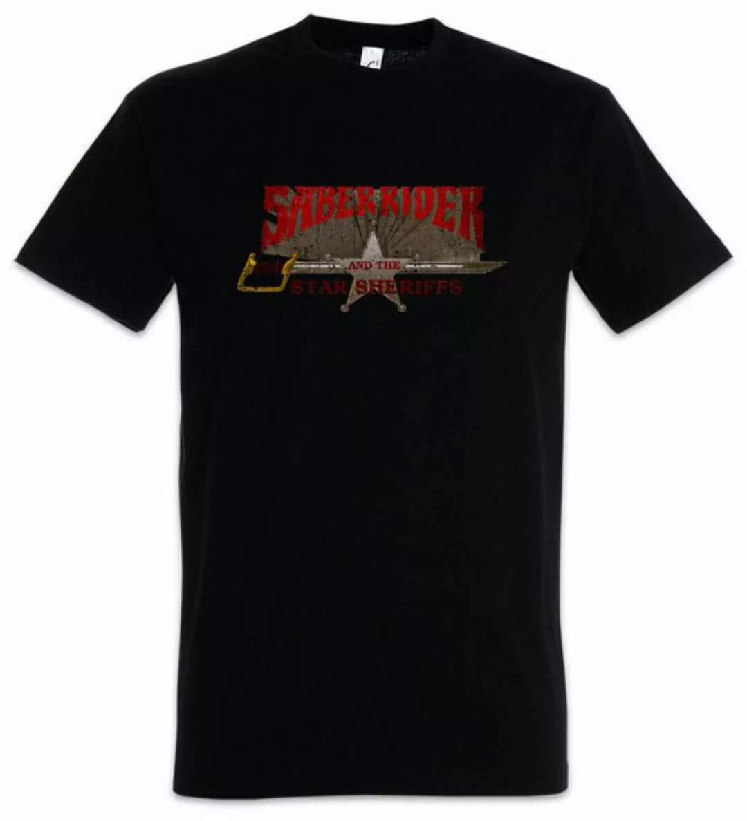 Urban Backwoods Print-Shirt Saber Rider & The Star Sheriffs II Herren T-Shi günstig online kaufen