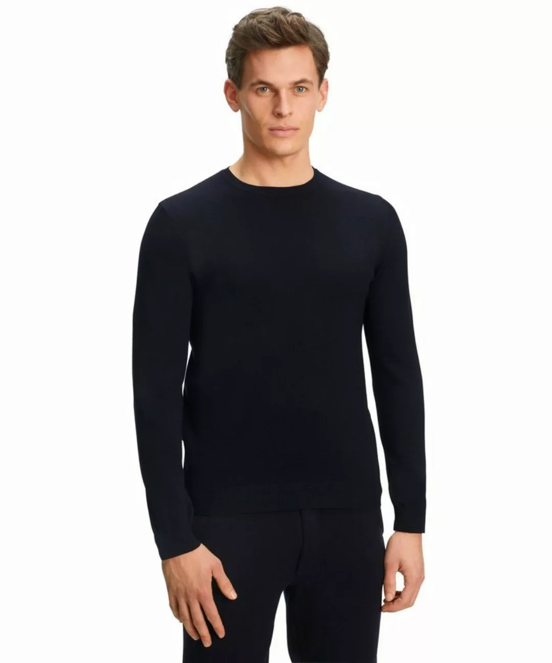 FALKE Strickpullover aus reiner, extrafeiner Merinowolle günstig online kaufen