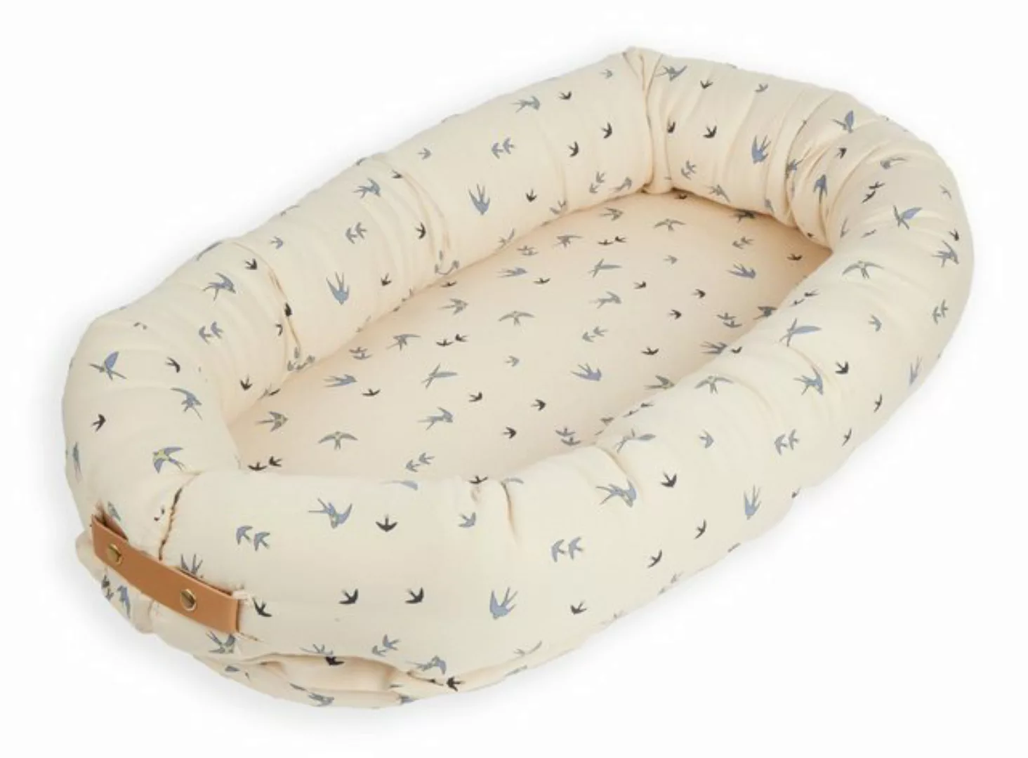 FILIBABBA Babybett Dancing Swallow Rosa, Bio-Baumwolle, Das innovative 2-in günstig online kaufen