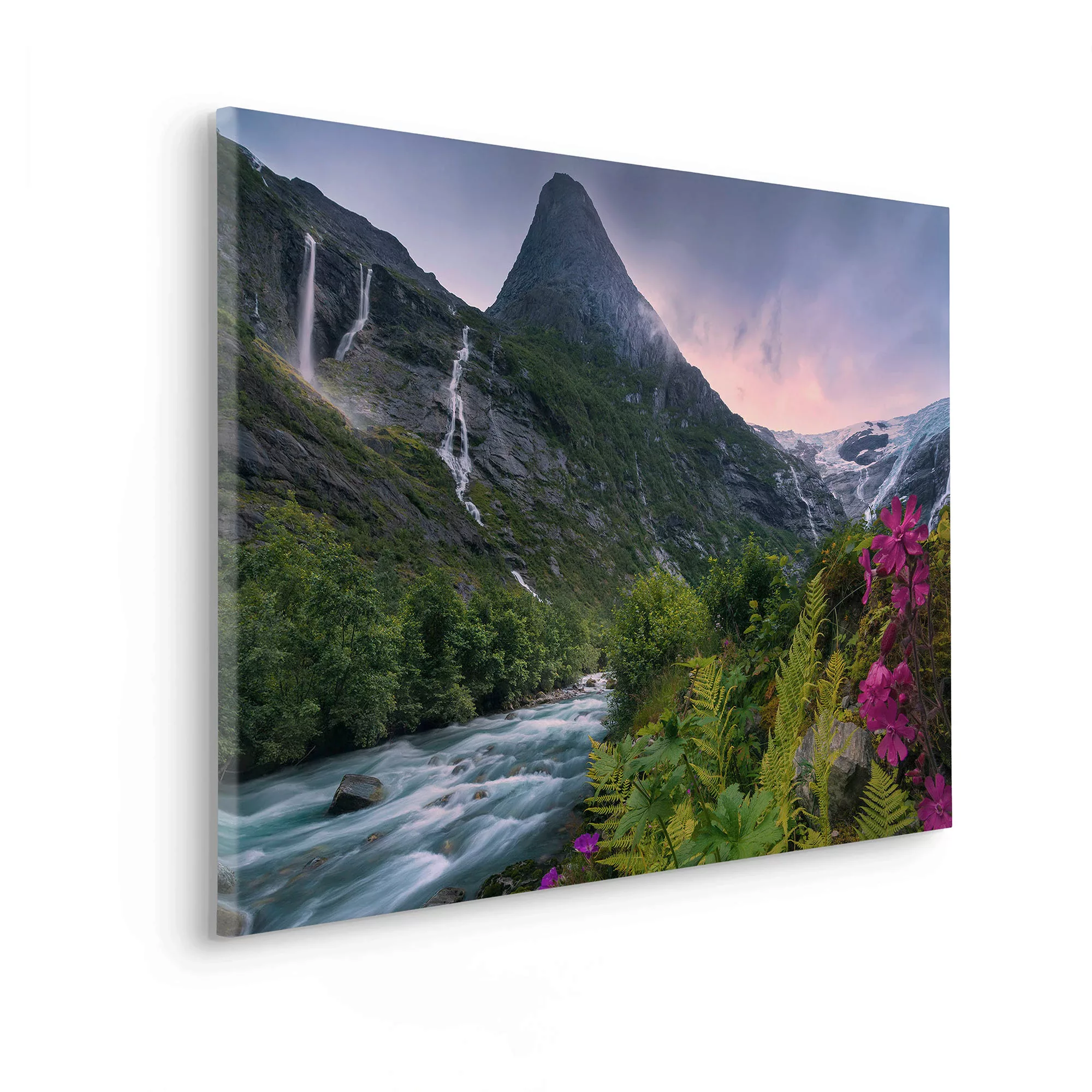 Komar Leinwandbild "Keilrahmenbild - Scandinavian Paradise - Größe 90 x 60 günstig online kaufen