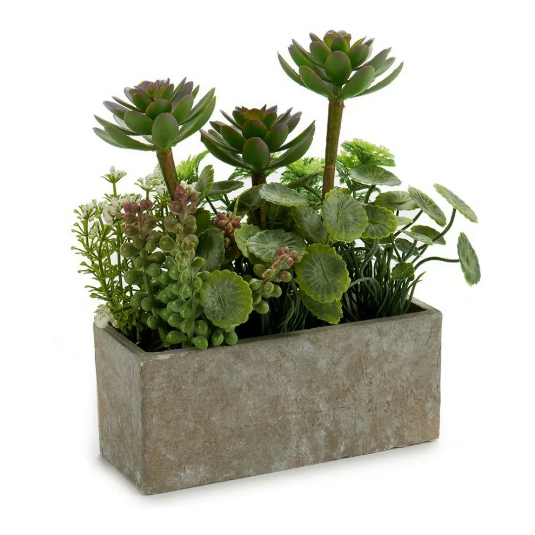 Blumenkasten Grau Stein (17 X 6,6 X 7 Cm) günstig online kaufen