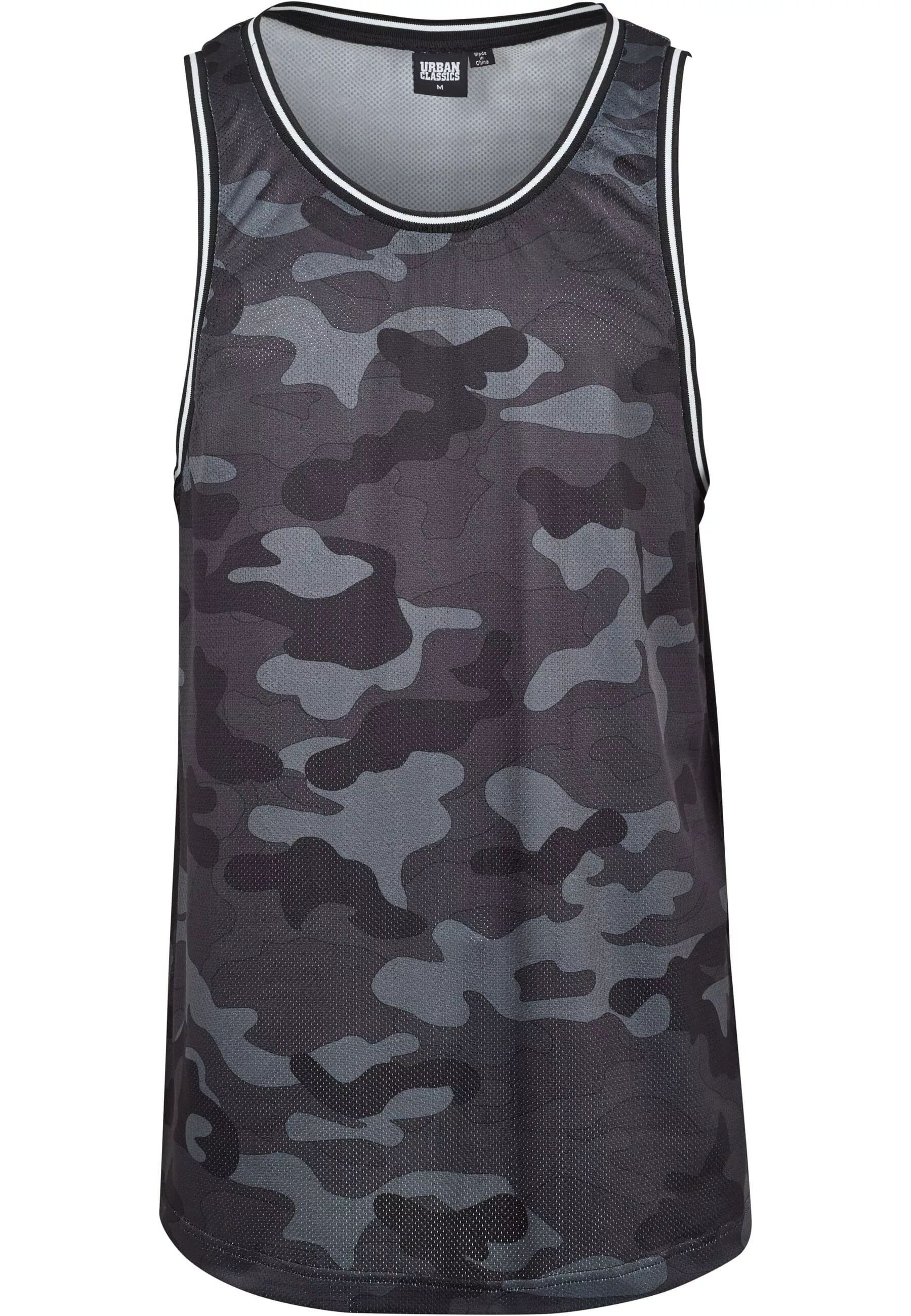 URBAN CLASSICS Tanktop "Urban Classics Herren Camo Mesh Tanktop", (1 tlg.) günstig online kaufen