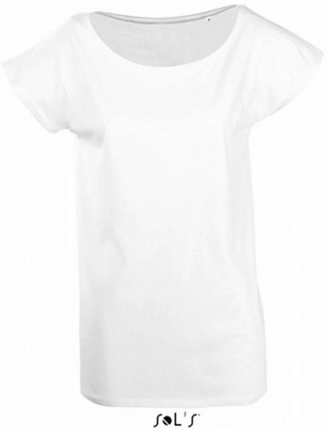 SOLS Rundhalsshirt Damen T-Shirt Marylin / Weiter Halsausschnitt günstig online kaufen